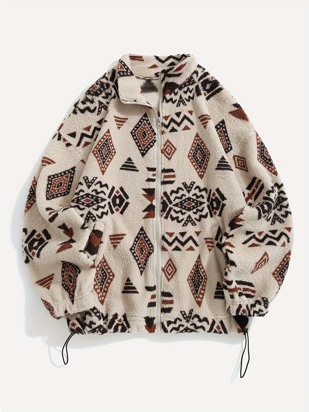 Lorraine | Patterned Zip-Up Jacket