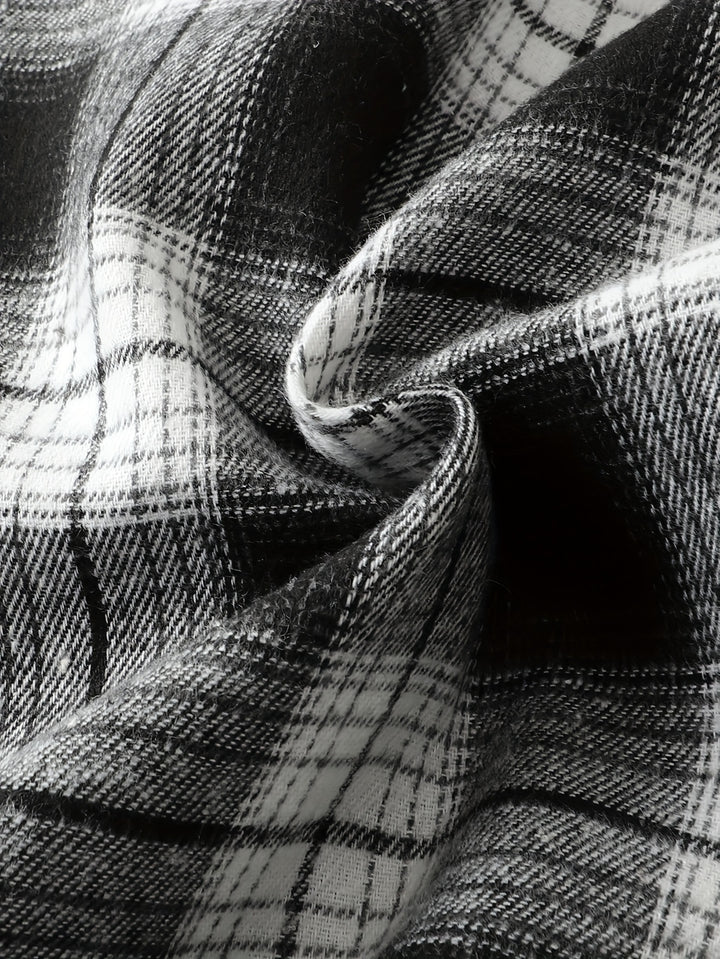Clayton | Relaxed Checked Long-Sleeve Shirt
