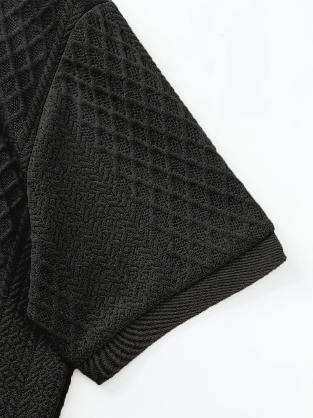 Harrington | Textured Business Polo Shirt