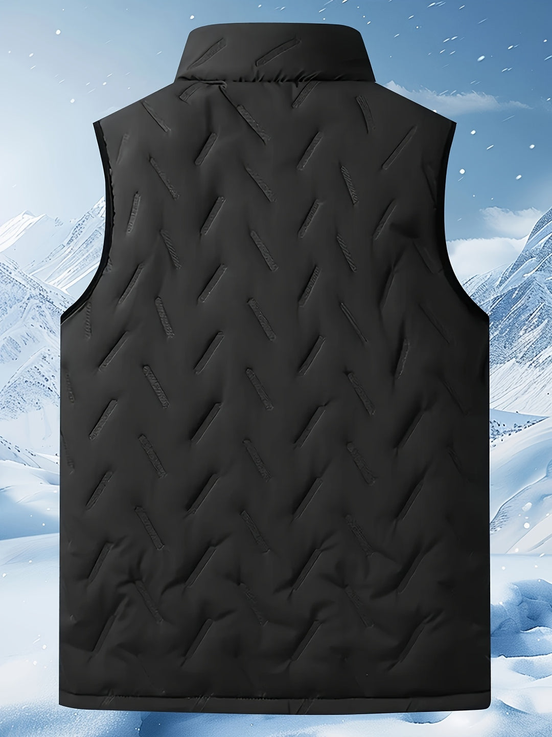 Cole | Cosy Stand-Collar Gilet