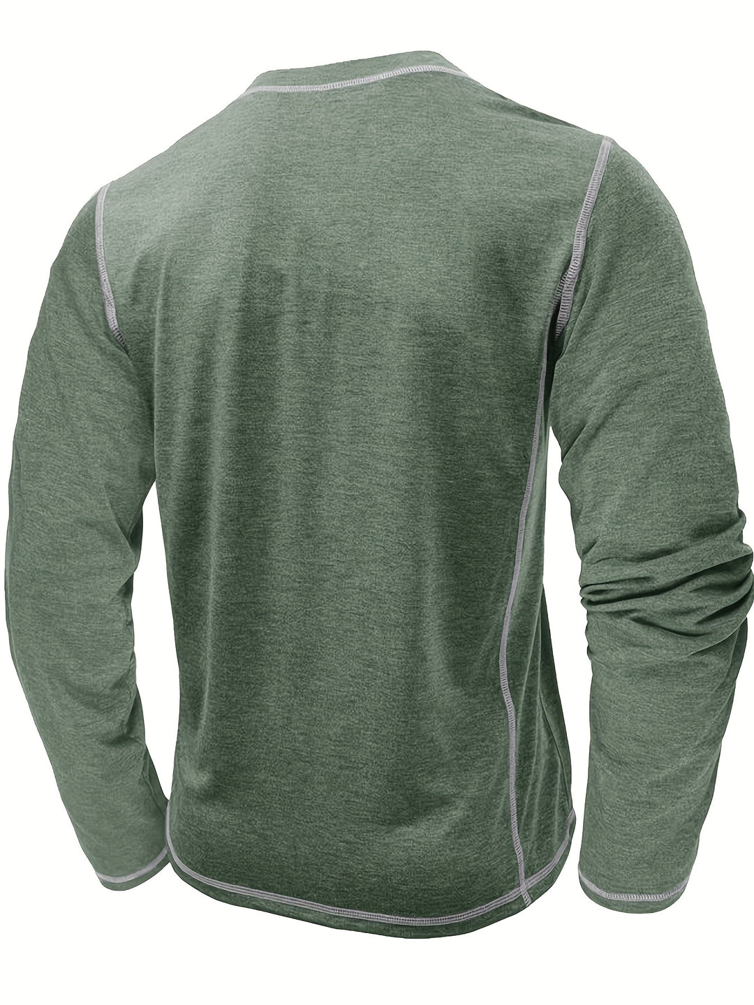 Kingsley | Classic Long-Sleeve Henley Shirt