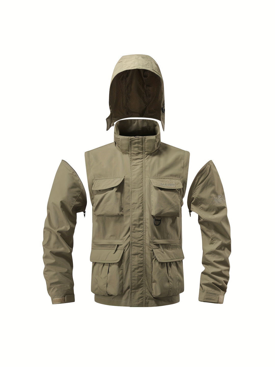 Auden | Detachable-Hood Utility Jacket