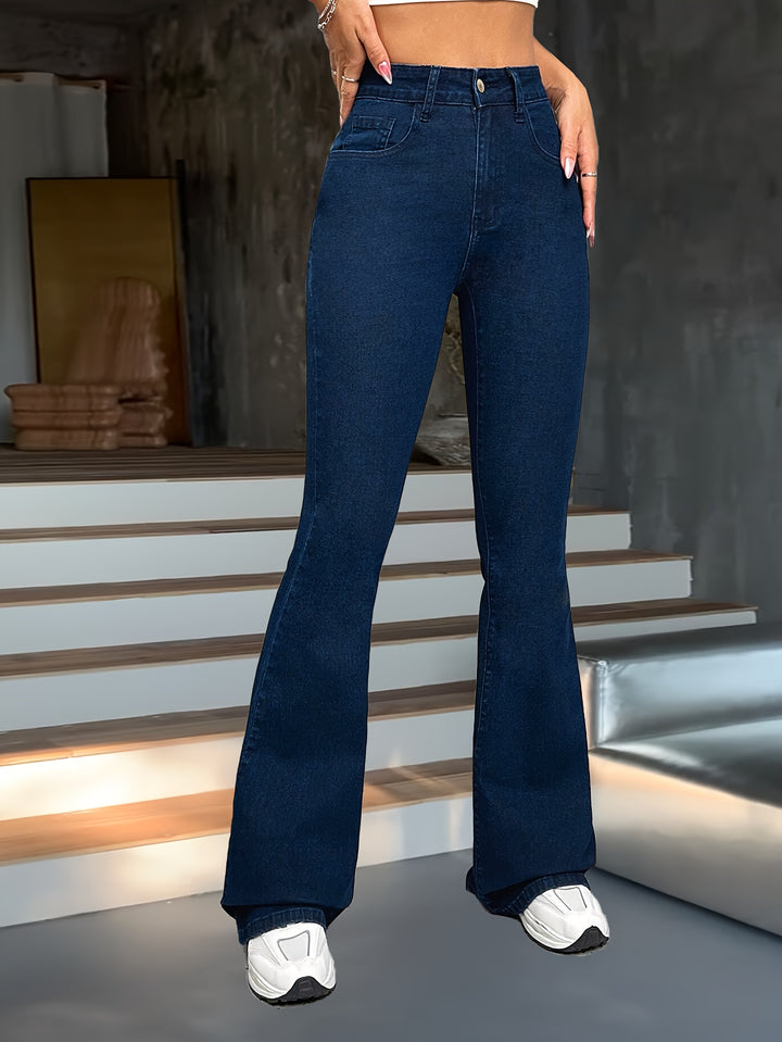 Beatrix | High-Waisted Flared Trousers