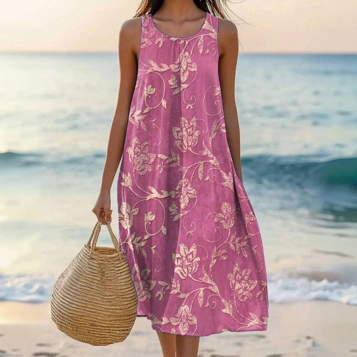 Willow | Floral Sleeveless Summer Dress