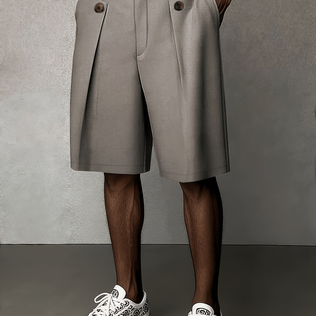 Barnaby | Tailored Pleated Shorts