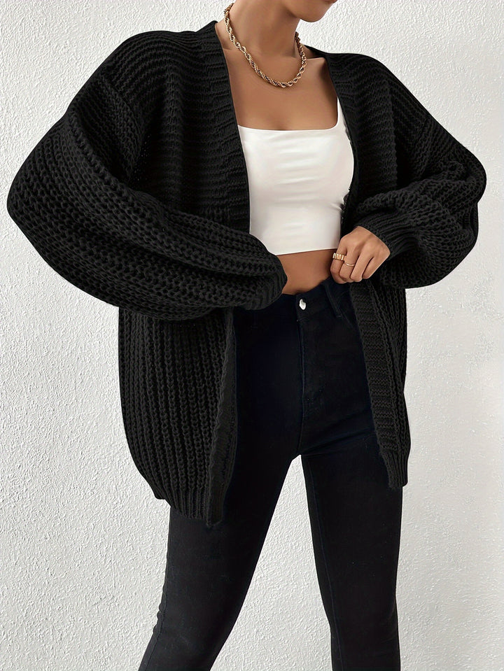 Odessa | Chunky Open-Front Cardigan