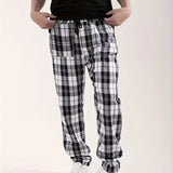 Nathaniel | Relaxed Checked Lounge Trousers