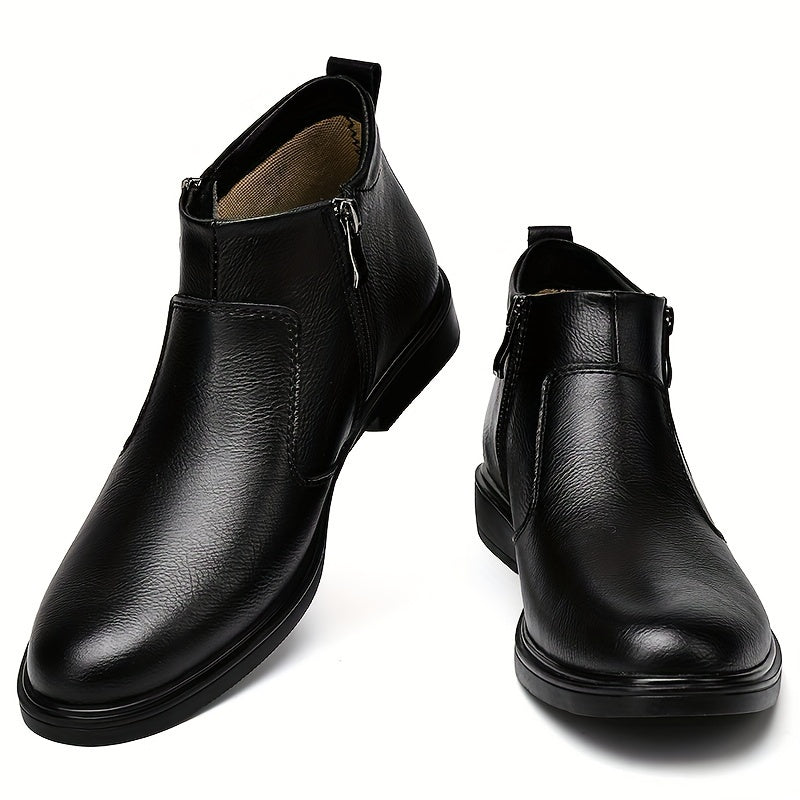 Sheldon | Warm-Lined Zip-Up Ankle Boots
