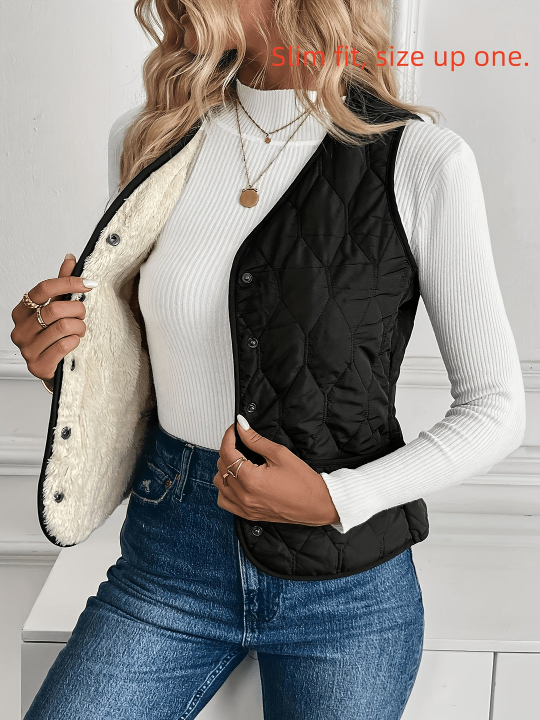Constance | Reversible Quilted Gilet
