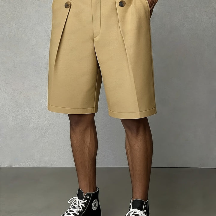 Barnaby | Tailored Pleated Shorts