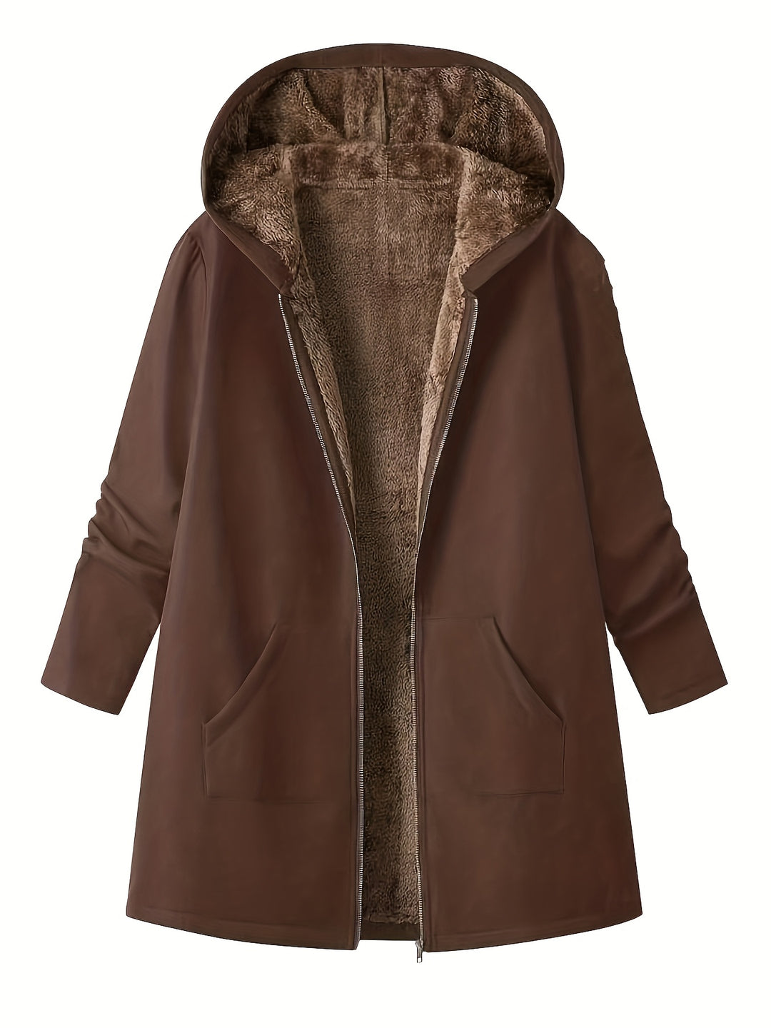 Fern | Longline Hooded Jacket