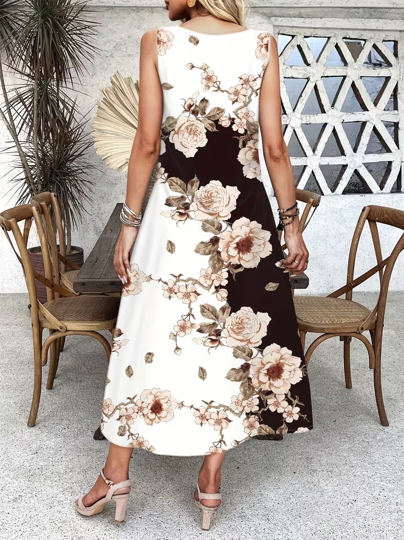 Camilla | Casual Floral Print Pocket Dress