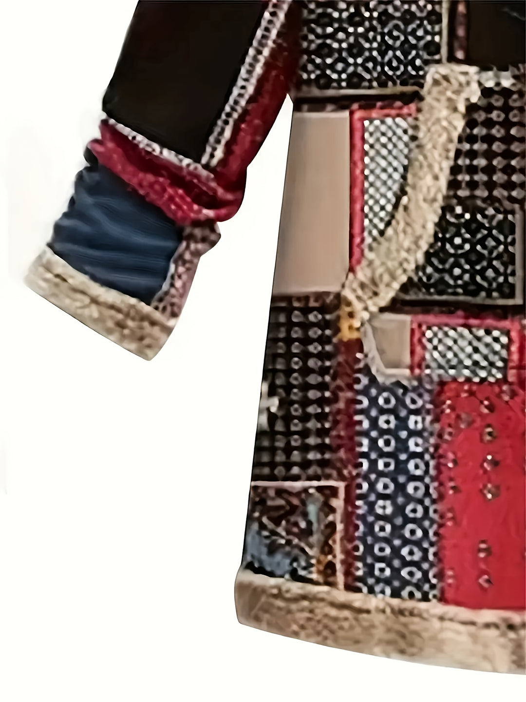 Etta | Hooded Patchwork Coat