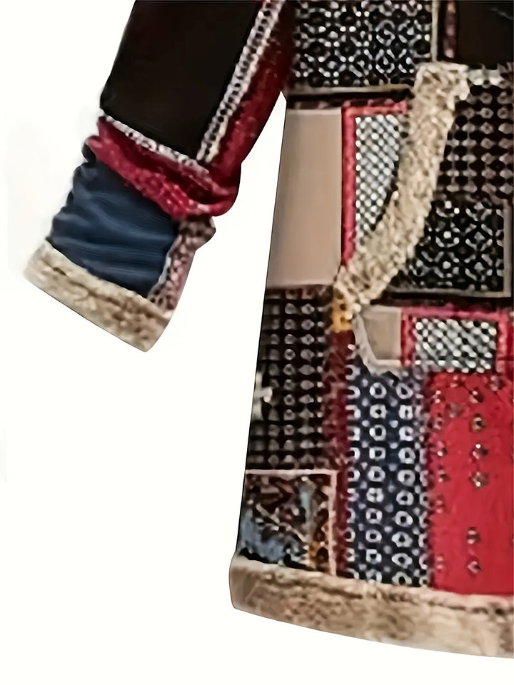 Etta | Hooded Patchwork Coat