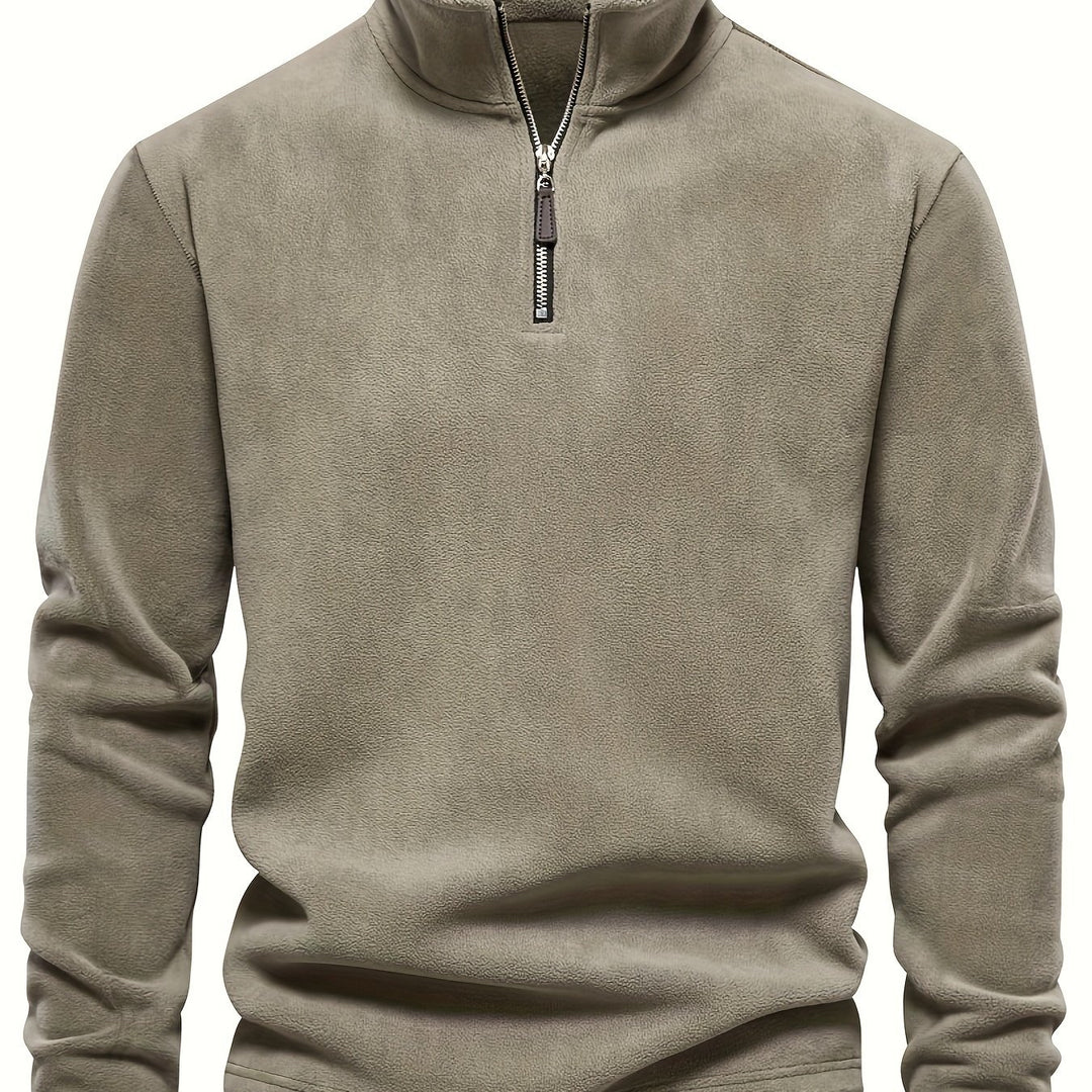 Fraser | Half-Zip Stand-Collar Pullover