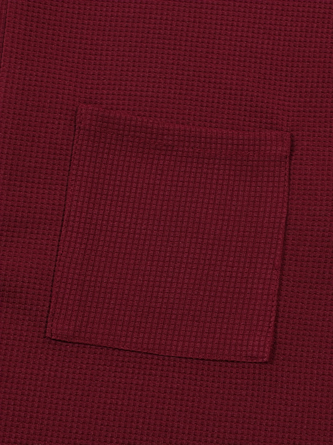 Dawson | Textured Long-Sleeve Henley Shirt