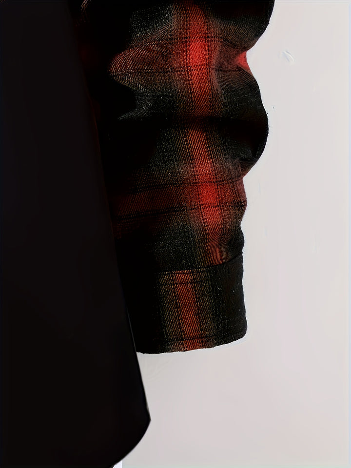 Calvin | Contrast Patchwork Shirt