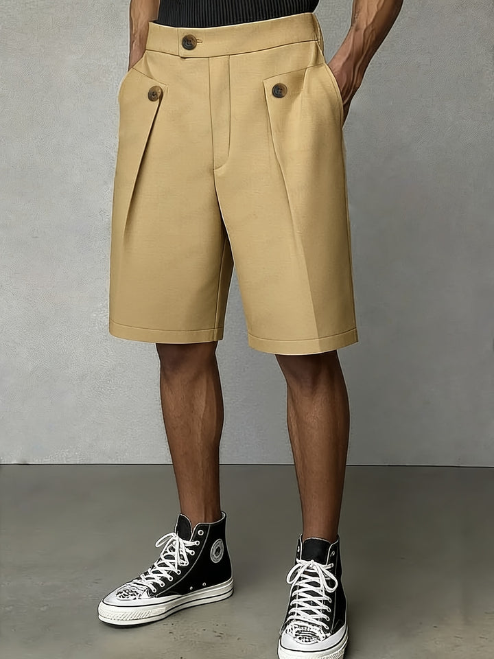 Barnaby | Tailored Pleated Shorts
