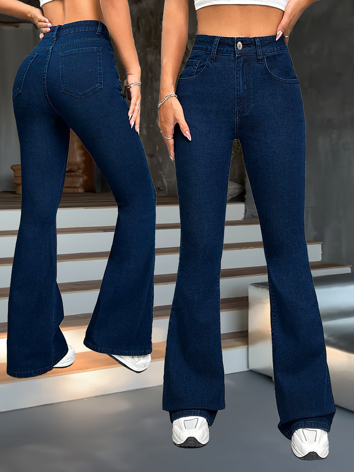 Beatrix | High-Waisted Flared Trousers