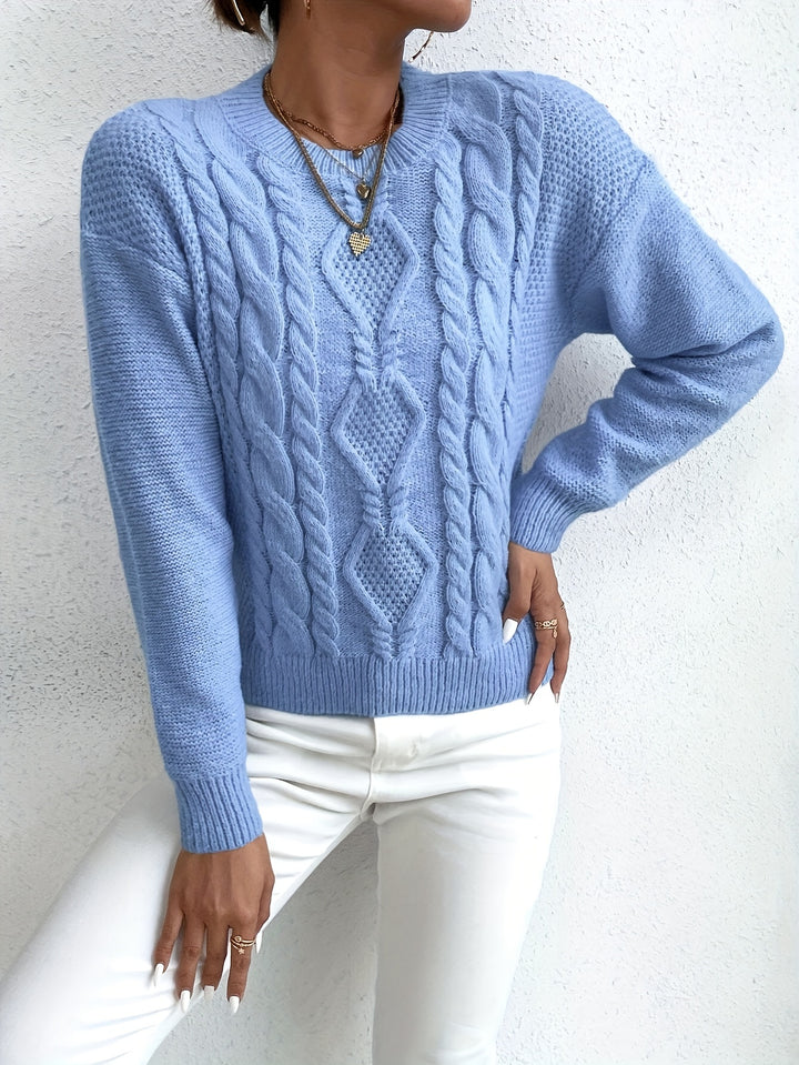Gwendolyn | Chunky Cable-Knit Jumper