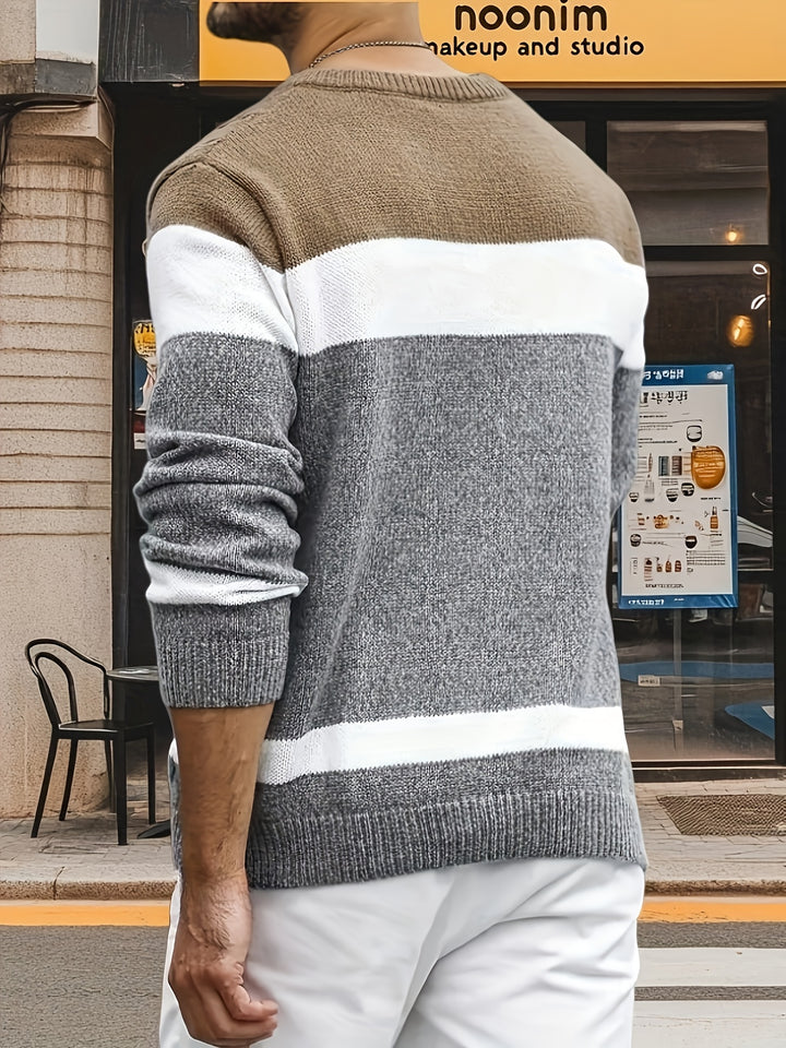 Bradley | Textured Cable-Knit Sweater