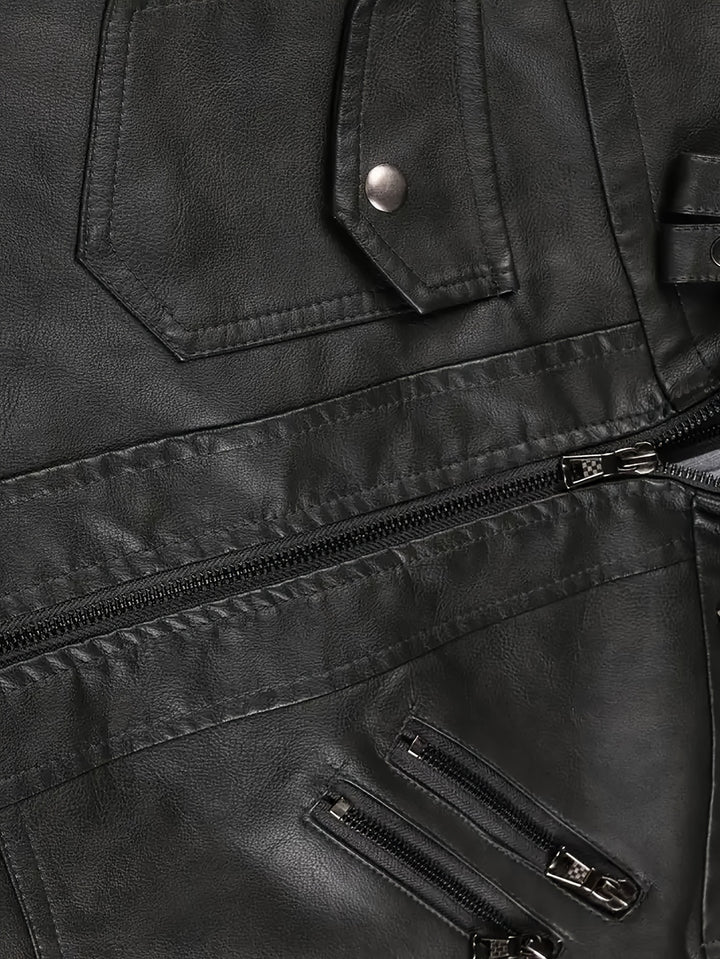 Roman | Hooded Moto Jacket