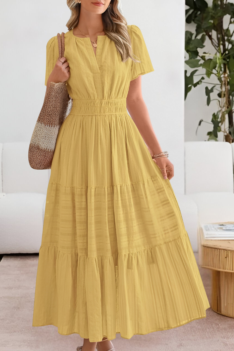 Hazel | Flowing Tiered Summer Dress