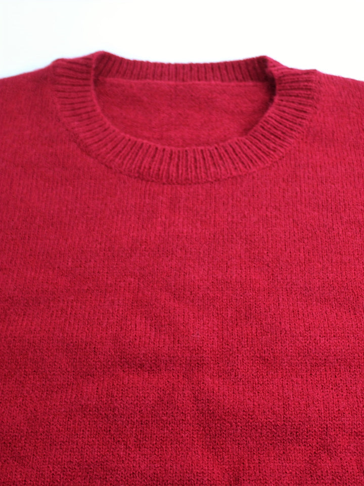 Cynthia | Ribbed Striped-Sleeve Sweater