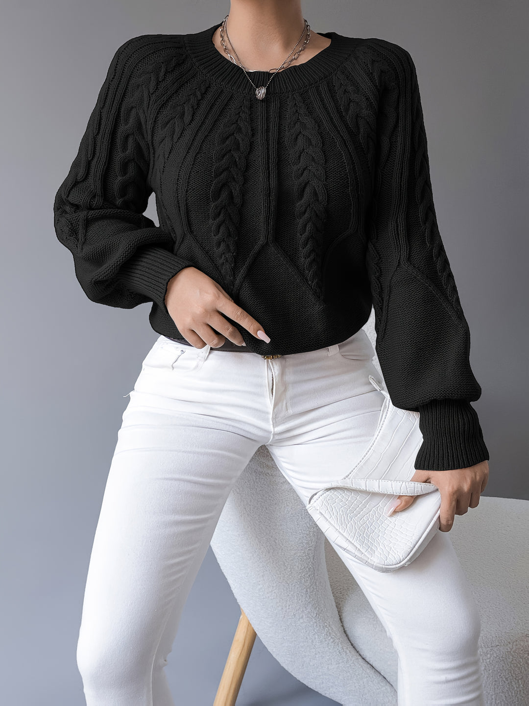 Maren | Chunky Cable-Knit Sweater