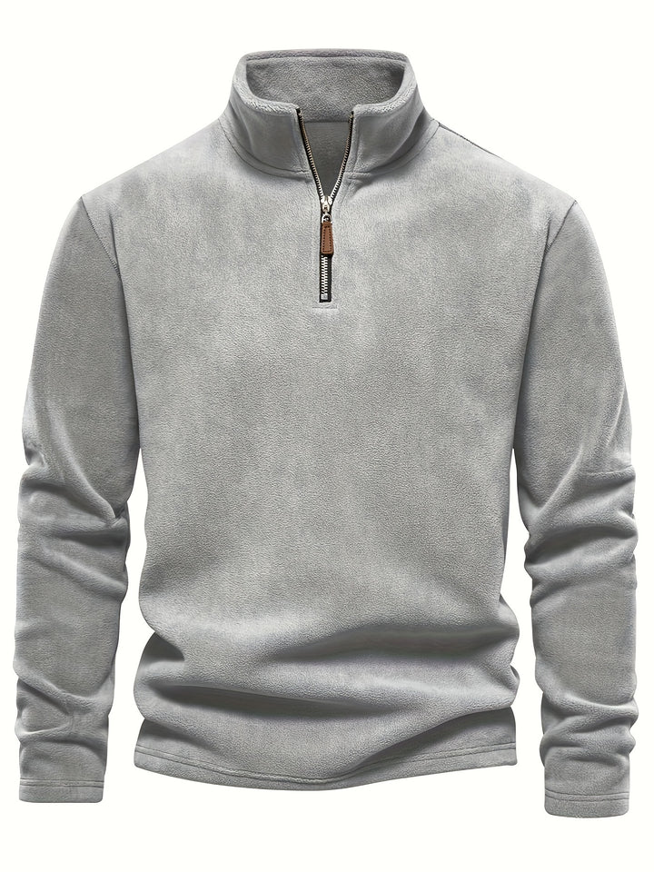 Fraser | Half-Zip Stand-Collar Pullover
