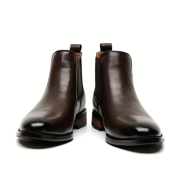 Thaddeus | Polished Chelsea Boots