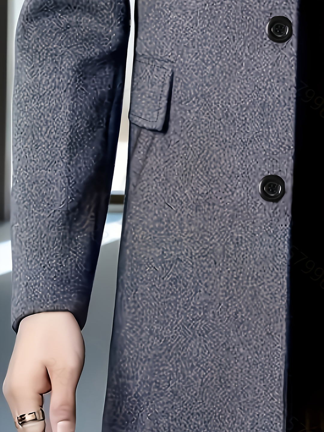 Cedric | Tailored Single-Breasted Overcoat