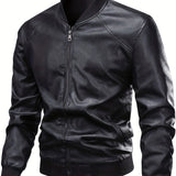 Calvin | Refined Zip-Up Bomber Jacket