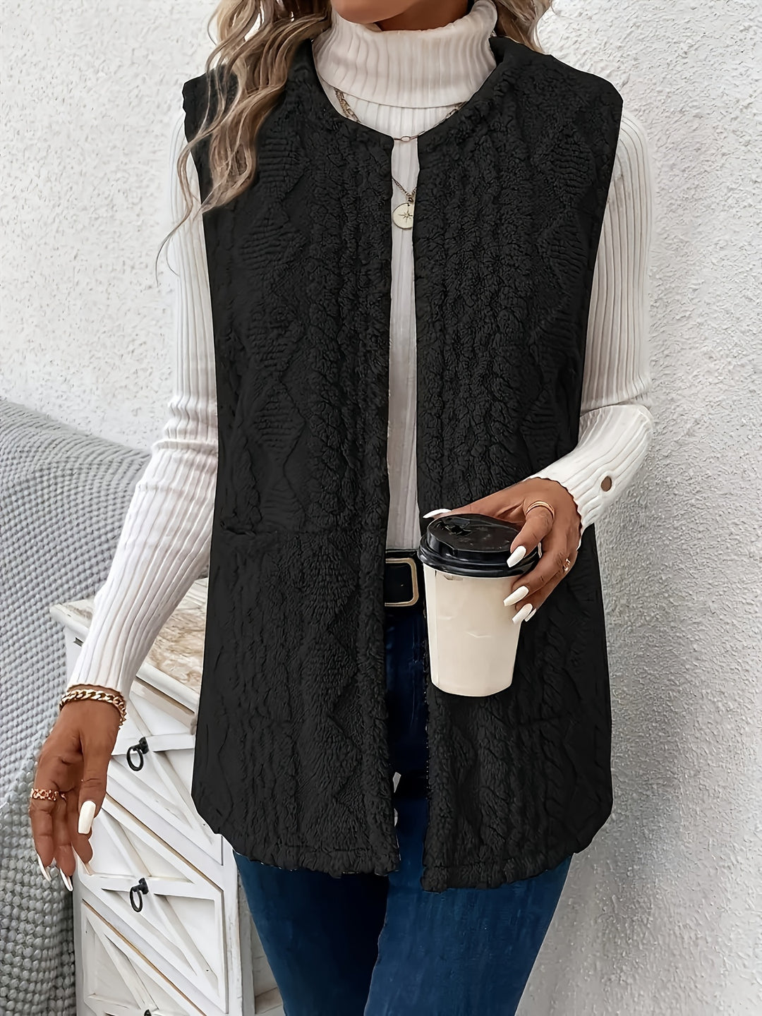 Ramona | Cosy Textured Gilet