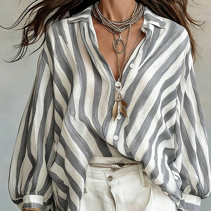 Tessa | Relaxed Striped Shirt