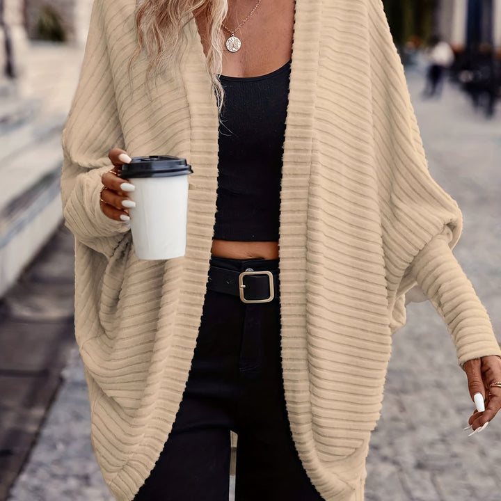 Maeve | Relaxed Open-Front Cardigan