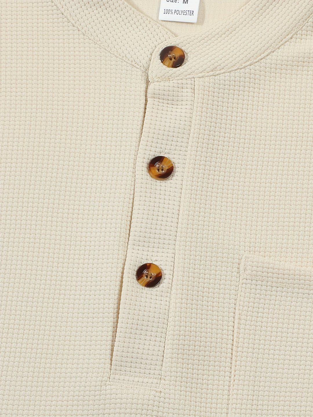 Dawson | Textured Long-Sleeve Henley Shirt