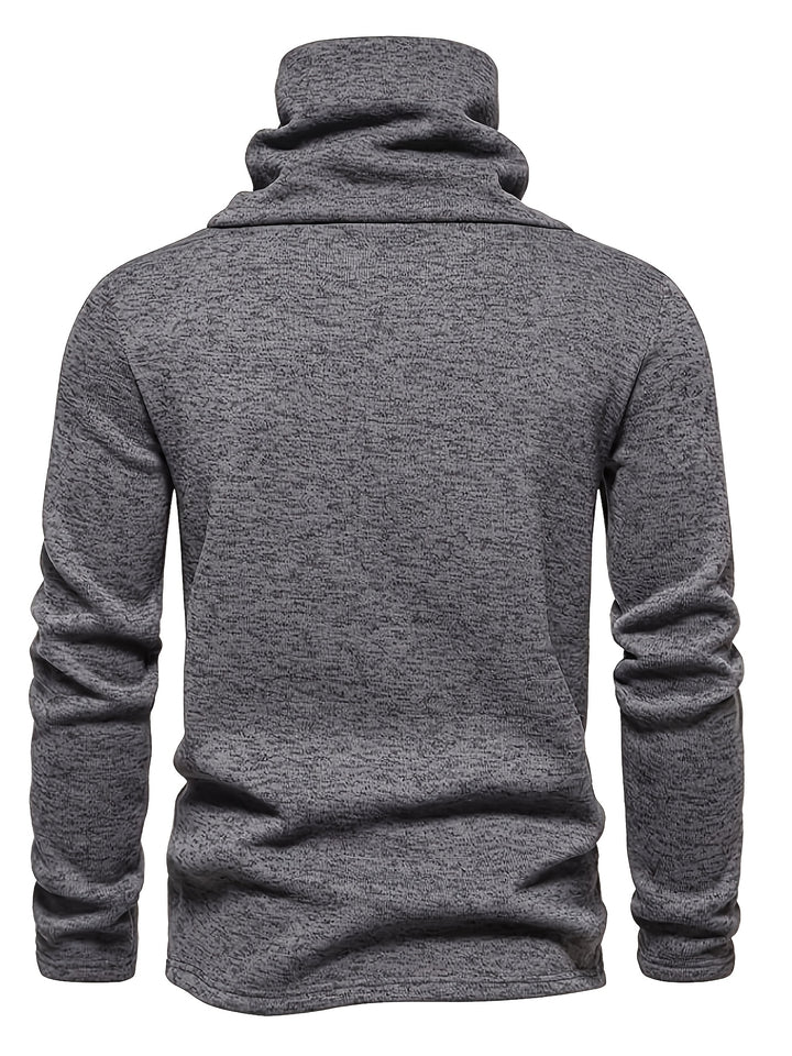 Marcus | Slouch-Neck Button Sweater