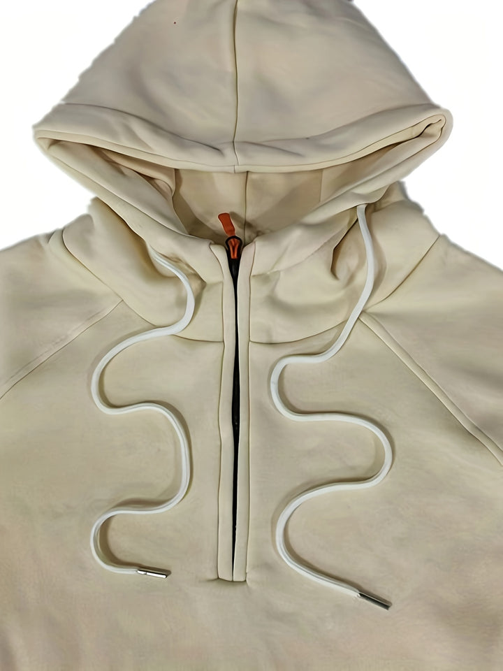 Colton | Rugged Quarter-Zip Hoodie