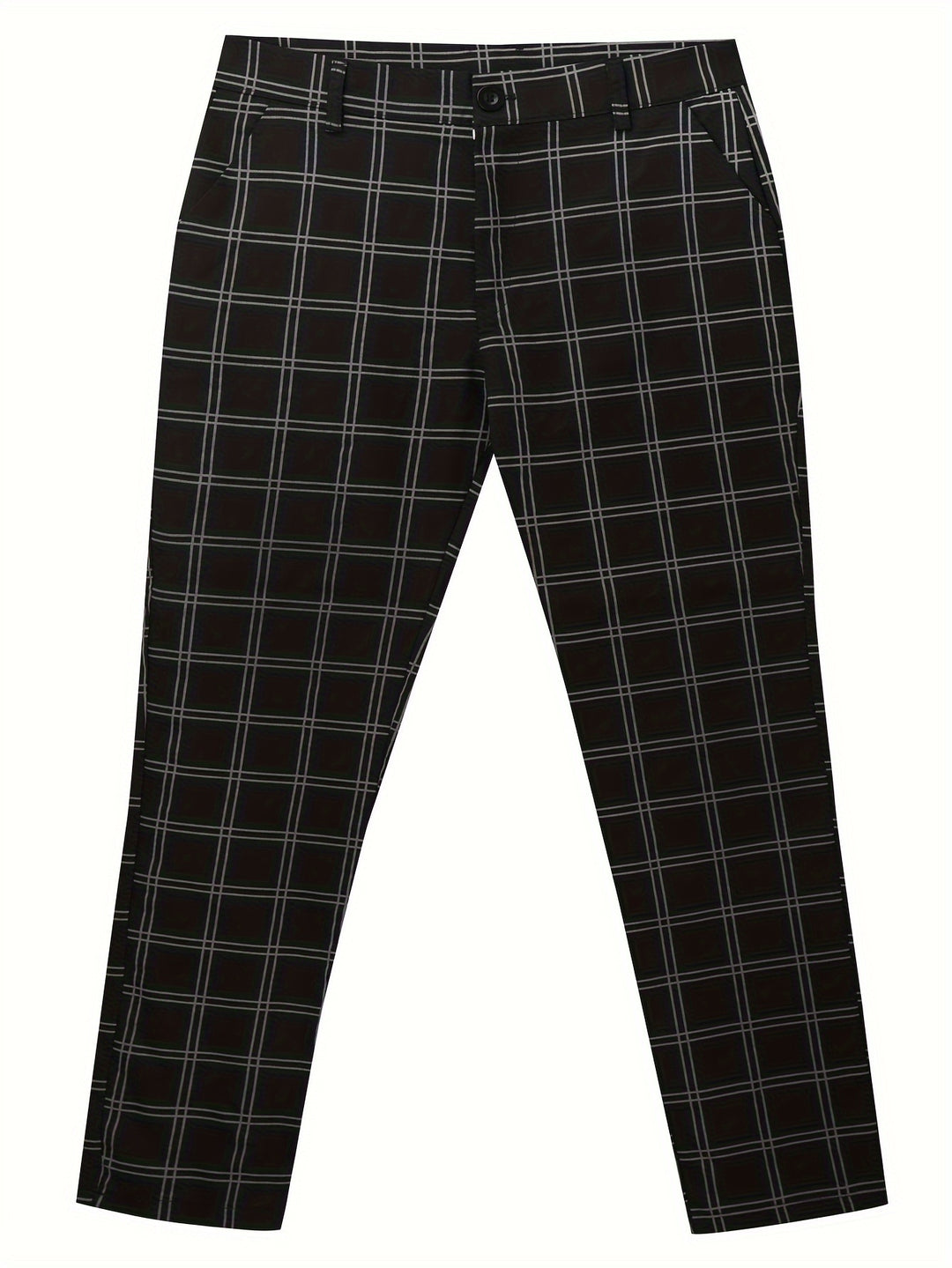 Ellison | Slim-Fit Checked Trousers