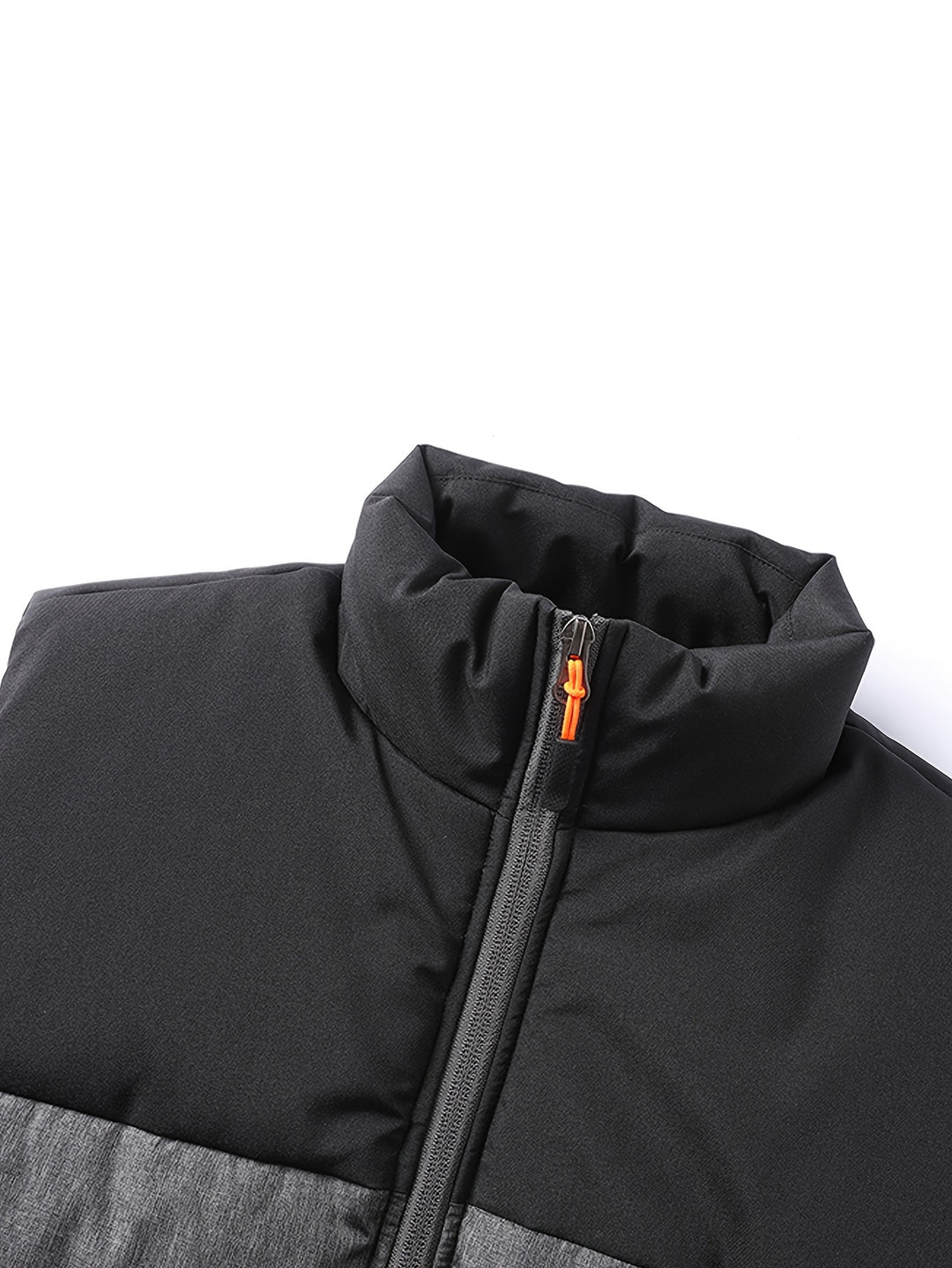 Damian | Quilted Stand-Collar Vest