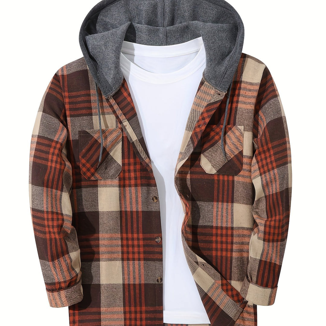 Byron | Rugged Hooded Shirt