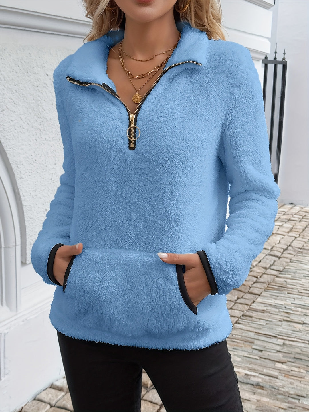 Heidi | Cosy Half-Zip Pullover