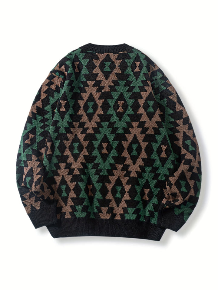 Rory | Heritage Patterned Jumper