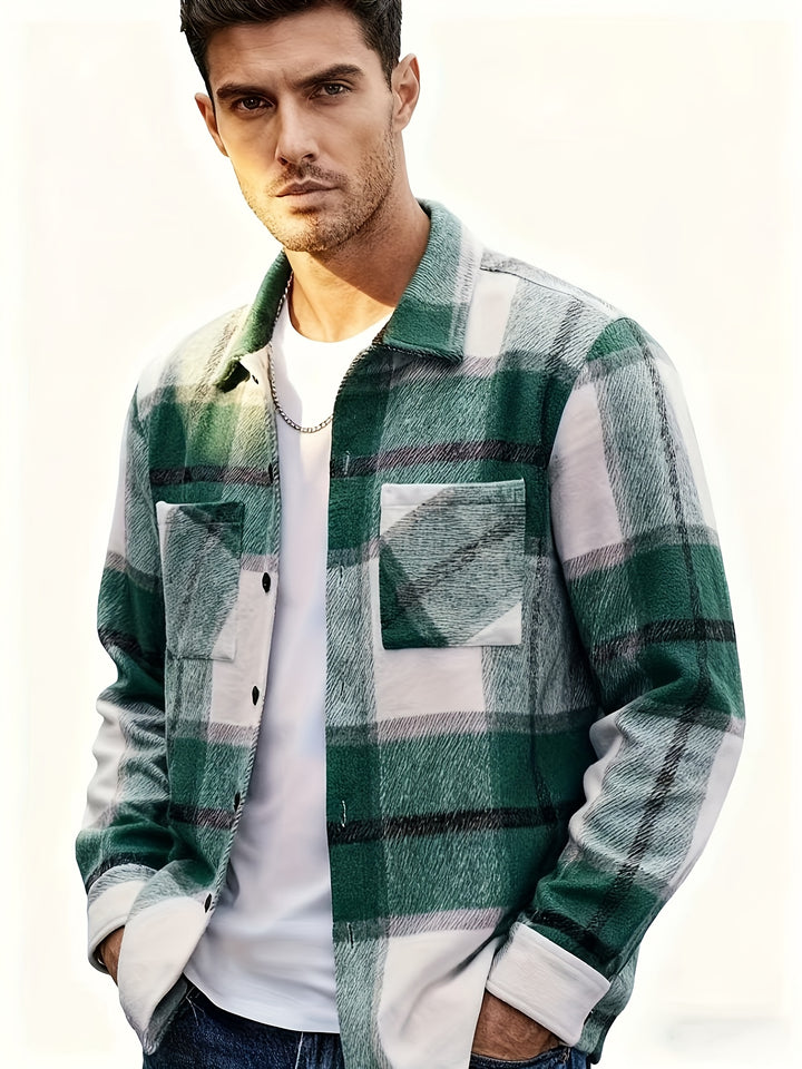 Wade | Rugged Checked Overshirt