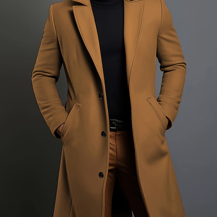 Hugh | Tailored Longline Coat