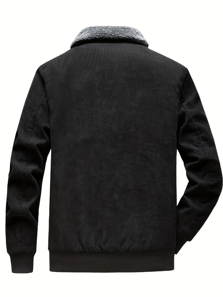 Gerard | Ribbed Fleece-Lined Jacket