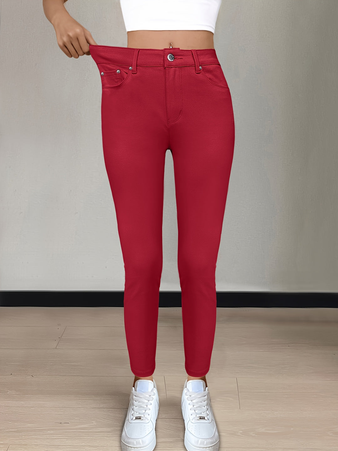 Emmeline | High-Waisted Skinny Jeans