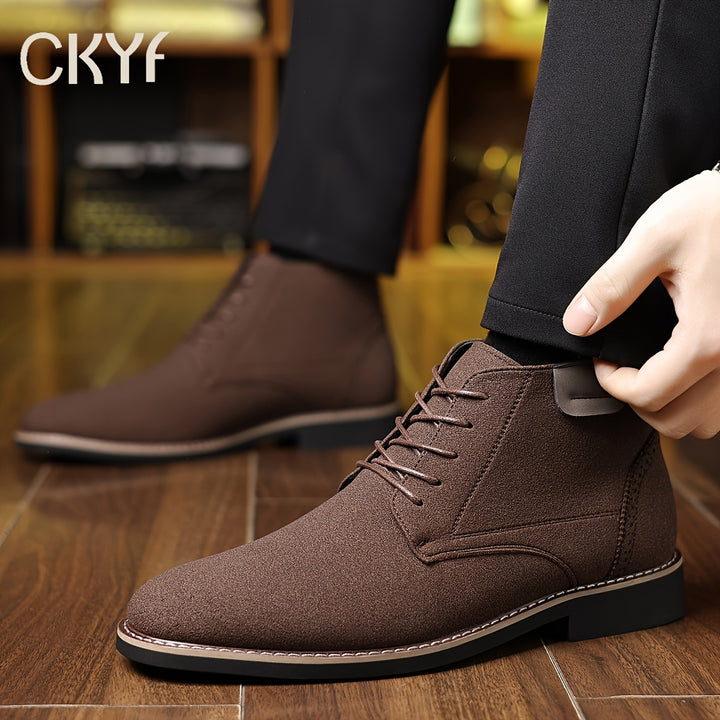 Alexander | Refined Lace-Up Ankle Boots