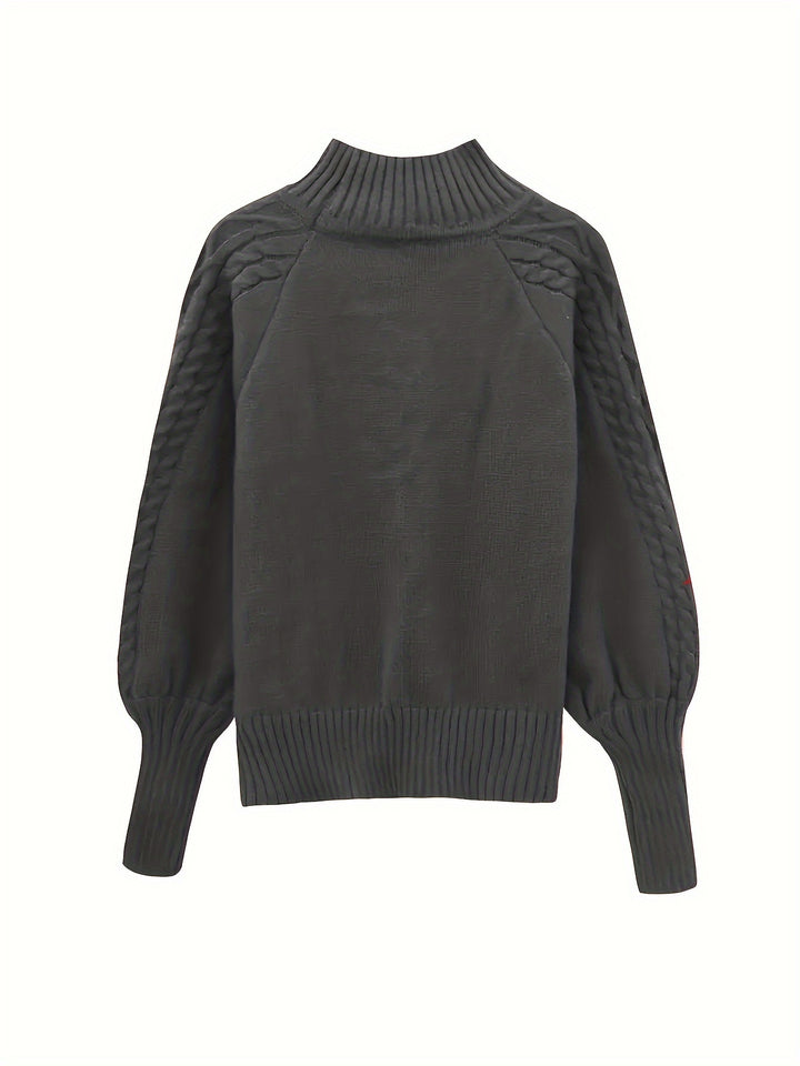 Penelope | Textured Cable-Knit Sweater